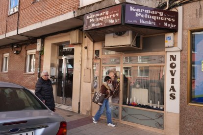 Peluquería Karmary de la calle Covadonga de Valladolid en la actualidad. - J.M. LOSTAU