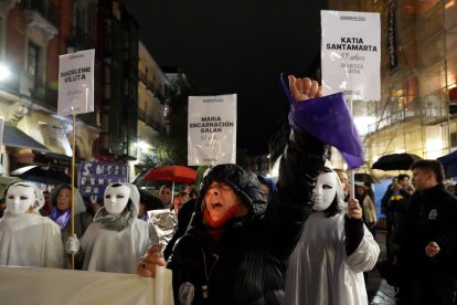 Manifestación del 8M en Valladolid. -ICAL