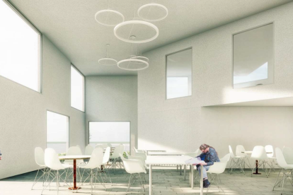 Zona de coworking.- SOMACYL