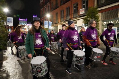 Manifestación del 8M en Valladolid. -ICAL