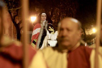 Llegada de la Reina Juana a Tordesillas. PHOTOGENIC