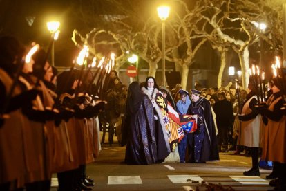 Llegada de la Reina Juana a Tordesillas. PHOTOGENIC