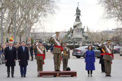 El rey preside el acto por el 375 aniversario del Regimiento de Caballería ‘Farnesio’ 12. Miriam Chacón / ICAL .