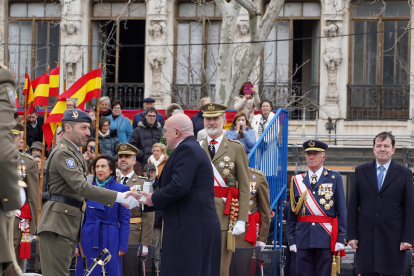 El rey preside el acto por el 375 aniversario del Regimiento de Caballería ‘Farnesio’ 12. Miriam Chacón / ICAL .