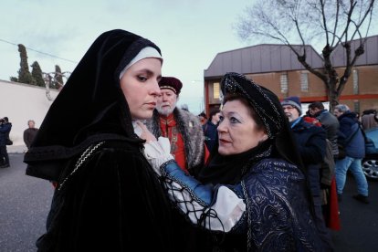 Llegada de la Reina Juana a Tordesillas. PHOTOGENIC