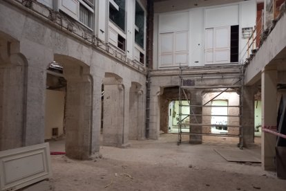 El nuevo ágora del ayuntamiento de Valladolid en obras - FOTOS CEDIDAS POR ALBERTO MARTÍN