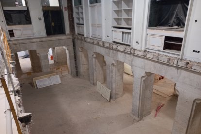 El nuevo ágora del ayuntamiento de Valladolid en obras - FOTOS CEDIDAS POR ALBERTO MARTÍN