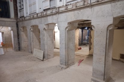 El nuevo ágora del ayuntamiento de Valladolid en obras - FOTOS CEDIDAS POR ALBERTO MARTÍN