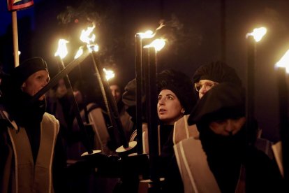 Llegada de la Reina Juana a Tordesillas. PHOTOGENIC