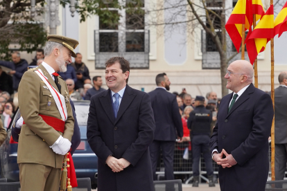 El rey preside el acto por el 375 aniversario del Regimiento de Caballería ‘Farnesio’ 12. Miriam Chacón / ICAL .