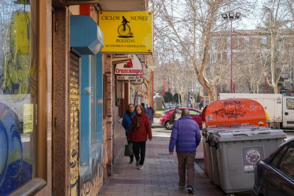 La calle Covadonga de Valladolid en la actualidad. - J.M. LOSTAU