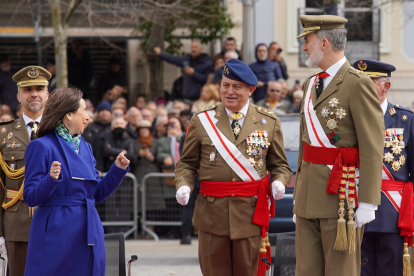 El rey preside el acto por el 375 aniversario del Regimiento de Caballería ‘Farnesio’ 12. Miriam Chacón / ICAL .