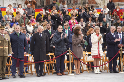 El rey preside el acto por el 375 aniversario del Regimiento de Caballería ‘Farnesio’ 12. Miriam Chacón / ICAL .
