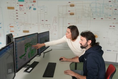 Depuradora de aguas residuales (EDAR) en el Camino Viejo de Simancas. -J.M.LOSTAU