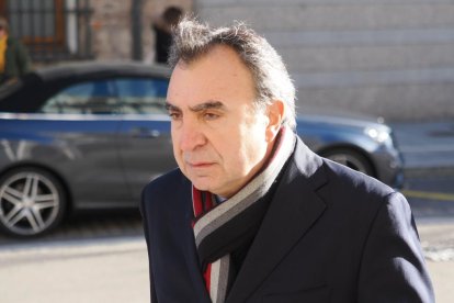 Primera sesión del juicio en Valladolid del caso conocido como 'Perla Negra', en el que se sientan en el banquillo de los acusados doce ex altos cargos de la Junta de Castilla y León y empresarios. -PHOTOGENIC