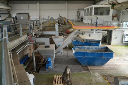 Depuradora de aguas residuales en el Camino Viejo de Simancas (EDAR). -J.M.LOSTAU