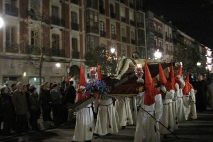 Procesión del Santísimo Cristo de los Trabajos en una imagen de archivo