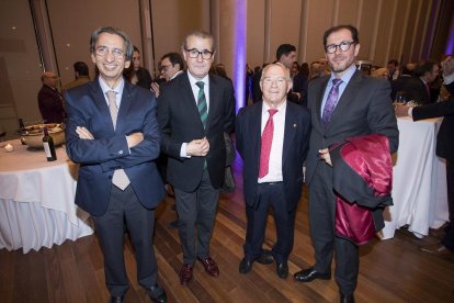 Juan Carlos de Margarida, Luis Barcenilla, Jesús Yllera e Ismael Pérez.