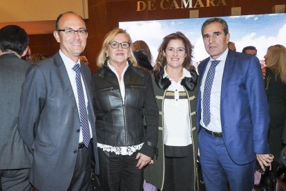 Jorge Martínez, Mar González, Paloma Vallejo y Juanjo San Vitorio.