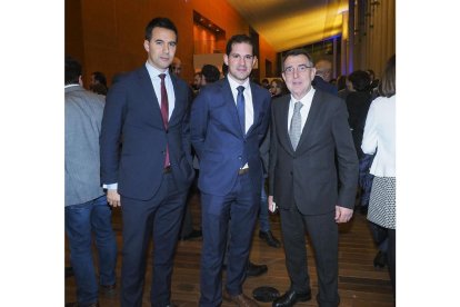 Jorge Flores, Levi Cabezas y Eugenio Gascón.