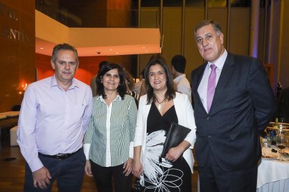 Honorio, Raquel Fernández, M. José San Román y Manuel Hernández.