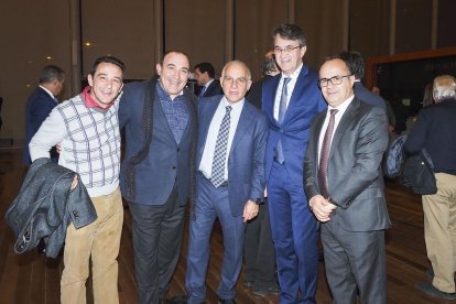Fernando Martín, José Gordón, Miguel Á. del Egido, J. M. Majo y Florencio Carrera.