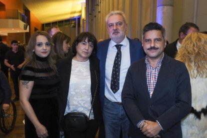 María Blanco, Esperanza Toquero, Pedro Pablo Santamaría y Julio del Valle.