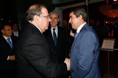 Juan Vicente Hererra, Antonio Fernández-Galiano y Pablo Lago.