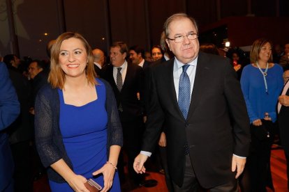 Virginia Barcones y Juan Vicente Herrera.