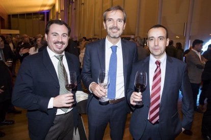 Raúl Herreras, Santiago Mora y Miguel Sanz.
