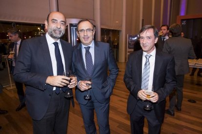 José Jesús Pérez, Benjamín Lázaro y Félix Villalba.
