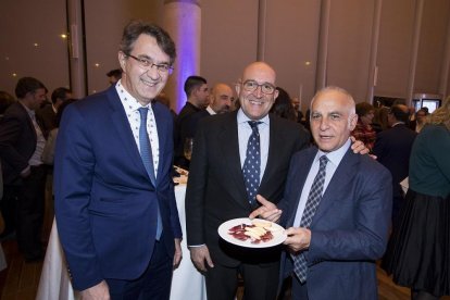 Juan Martínez Majo, Jesús Julio Carnero y Miguel Ángel del Egido.