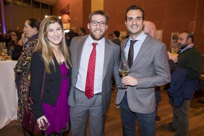 Raquel Alonso, Paco Blanco y Luis Fernández.