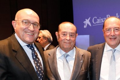Jesús Julio Carnero, Luis Sanz y Carlos Moro.