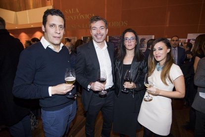 Carlos González, César Arranz, Laura Sánchez y Sonia Velázquez.