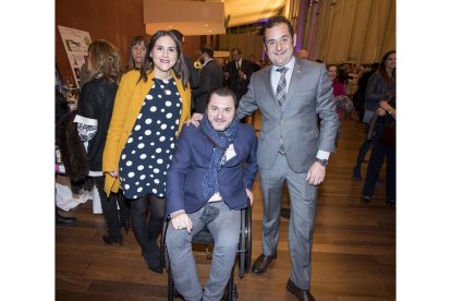 Ruth Álvarez, Fran Sardón  e Iván Sanz.