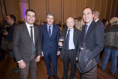 Eduardo Gondaliza, José Manuel Pérez Cuevas, Benjamín Pérez Pascuas y Juan de la Vega.
