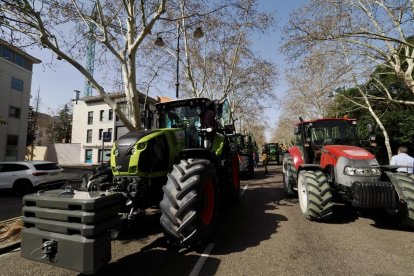 Tractorada en Valladolid