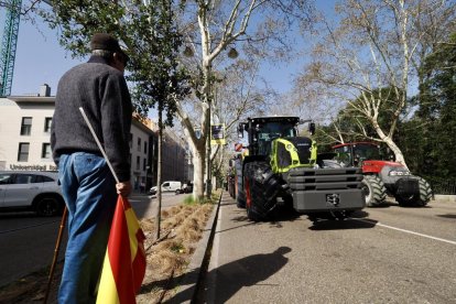 Tractorada en Valladolid