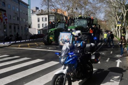 Tractorada en Valladolid