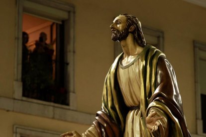 Procesión del Perdón y la Esperanza con el paso 'Jesús de la Esperanza'