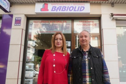 Comercial y gerente de Babiolid en la calle Miguel de Unamuno en Valladolid