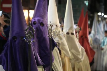 Seis cofradías participan en la procesión del Santísimo Rosario del Dolor