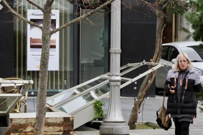 Borrasca Nelson a su paso por Valladolid