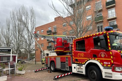 Borrasca Nelson a su paso por Valladolid