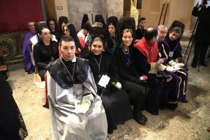 Acto en la iglesia de la Vera Cruz