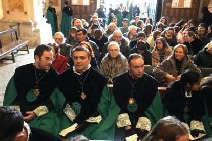 Acto en la iglesia de la Vera Cruz