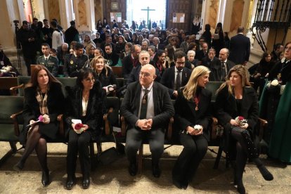 Acto en la iglesia de la Vera Cruz