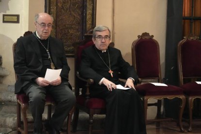 Acto en la iglesia de la Vera Cruz
