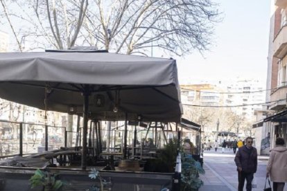 Establecimiento en el paseo de Zorrilla